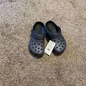 CROCS - Dark Greyish w/glitter specks